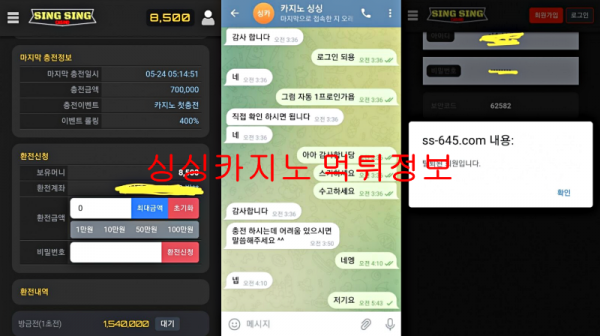 싱싱카지노 먹튀정보