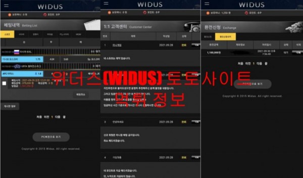 위더스(WIDUS) 토토사이트 먹튀 정보